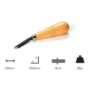 Mejor Precio Buril gigante para fondo, 4 mm ancho 83.