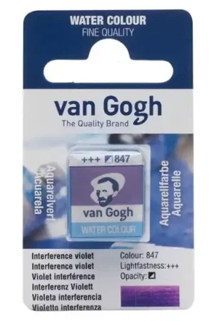PASTILLA ACUARELA VAN GOGH Nº847 VIOLETA INTERFERENCIA A Buen Precio