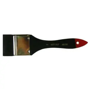 Paletina Artist cola de cabra, pelo negro (nº 2) Hecho A Mano