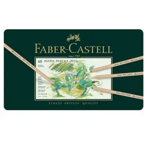 De Moda 60 Lapices Pastel PITT para Artistas Faber-Castell