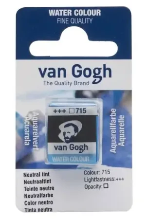 Bestseller PASTILLA ACUARELA VAN GOGH Nº715 TINTA NEUTRA