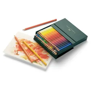 Estuche cartón de Lápices color POLYCROMO, Faber Castell (36 colores) Mejor Calidad
