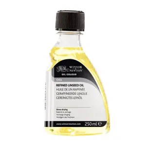 Aceite de linaza refinado Winsor & Newton (250 ml) Máxima Calidad