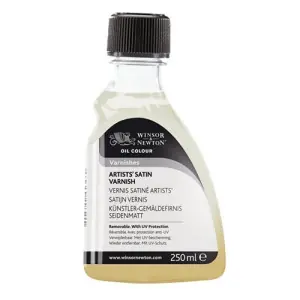 Barniz satinado Winsor & Newton (250ml.) Hecho A Mano