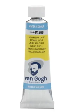Original TUBO ACUARELA VAN GOGH Nº268 AMARILLO AZO CLARO