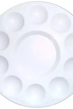 PALETA PLÁSTICO REDONDA 17 CM 10 POCILLOS PHOENIX Novedad