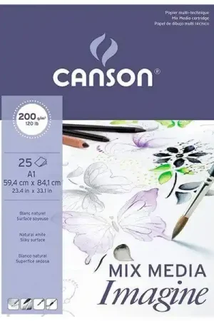 BLOC CANSON IMAGINE A1 200 GR 25 H Envío Exprés