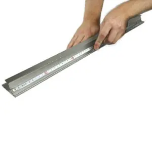 Oferta Limitada Regla de Seguridad de alumino antideslizante Victor Cutting Bars 200 cm