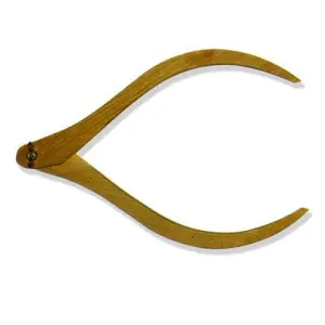 Compas de madera de escultura, 25 cm. Comprar En Línea