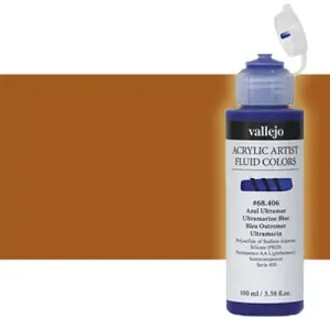 Acrílico Fluido Vallejo 310, siena natural, 100 ml. * Entrega Rápida