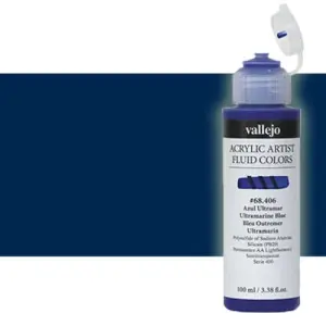 Ordenar Ahora Mismo Acrílico Fluido Vallejo 405, azul de prusia (tono), 100 ml. *