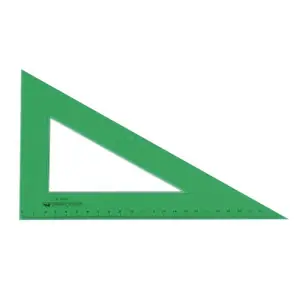 Novedad Cartabon GRADUADO - CANTO BISELADO, 21 cm. verde Faber Castell **