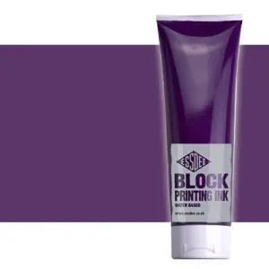 Imprescindible (Must-Have) Tinta Linograbado Morado Essdee, tubo 300 ml.