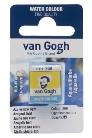 PASTILLA ACUARELA VAN GOGH Nº268 AMARILLO AZO CLARO Original