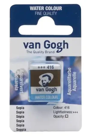 No Te Lo Pierdas PASTILLA ACUARELA VAN GOGH Nº416 SEPIA