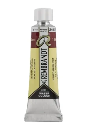 TUBO ACUARELA REMBRANDT 5 ML Nº349 ROJO VENECIA Súper Precio