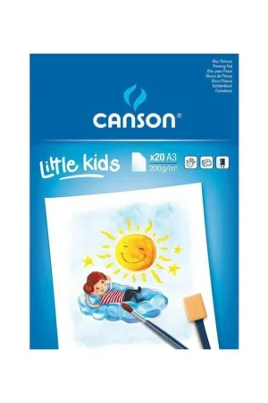 BLOC CANSON KIDS PINTURA A3 200 GR 20 HOJAS Última Versión