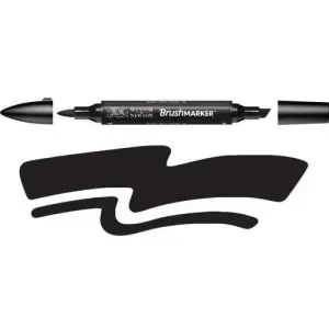 Stock Limitado Rotulador Brushmarker Black (XB) Winsor & Newton