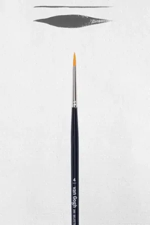 Marca Reconocida PINCEL VAN GOGH SERIE 295 Nº4 REDONDO SINTÉTICO