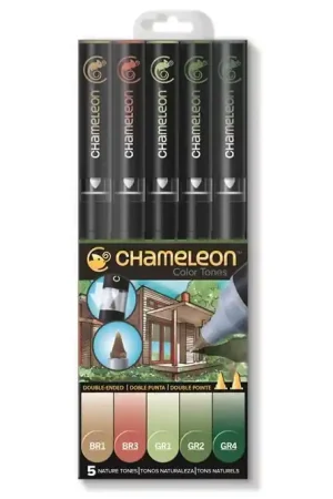 Envío Internacional ROTULADOR CHAMELEON SET 5 TONOS NATURALEZA