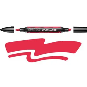 A Buen Precio Rotulador Brushmarker Red (R666) Winsor & Newton