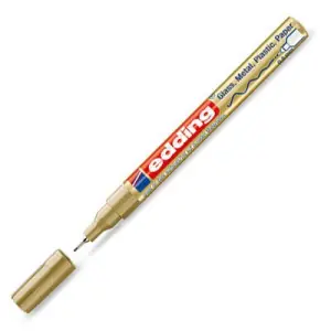 Rotulador Tinta Opaca Edding 780 Oro 53, punta redonda 0,8 mm. Oferta Limitada