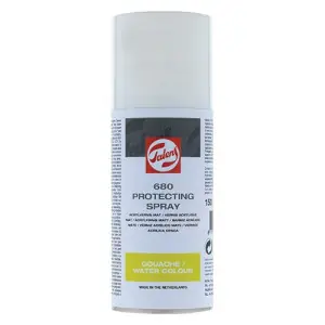 Económico Barniz protector acuarela y gouache Talens, spray 400 ml, n. 680