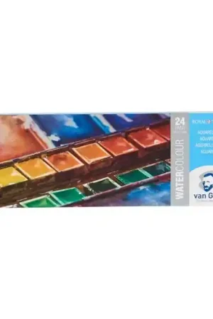 Favorito De Clientes ACUARELA VAN GOGH CAJA METAL 24 PASTILLAS
