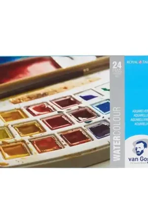 ACUARELA VAN GOGH CAJA PLÁSTICO 24 PASTILLAS Mejor Precio