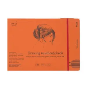 Bloc Universal Técnicas Mixtas con goma, 18 hojas, 200 g, 24,5x17,6 cm, SM-LT Envío Gratis