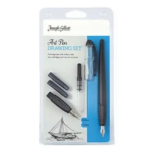 Oferta De Temporada William Mitchell set dibujo plumilla de artista (2 plumillas con cartucho)