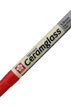 CERAMGLASS ROTULADOR 1.0 MM ROJO Disponible Ahora