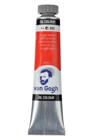 Moderno ÓLEO VAN GOGH Nº393 ROJO AZO MEDIO 20 ML S-1