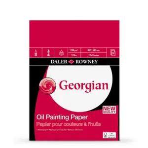 Envío Internacional Bloc de 12 hojas de papel para óleo Daler-Rowney de 250 gr (22,9x30,5 cm)