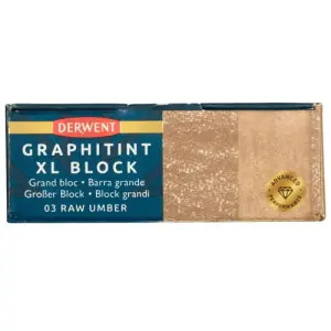 Gran Oferta Grafito en barra XL Tierra sombra natural 03 Derwent