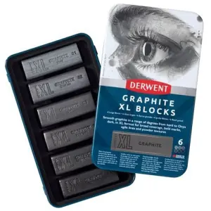 Novedad Estuche metalico 6 barras grafito XL Derwent