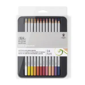 Estuche de 24 lápices de colores Studio Collection Winsor&Newton Alta Calidad