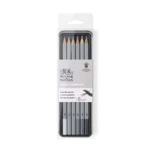 Estuche de 6 lápices de grafito Studio Collection Winsor&Newton Precio De Fábrica