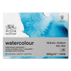 Rebajas Postales engomadas, 15 h, 300 g, 10x15 cm, Winsor&Newton