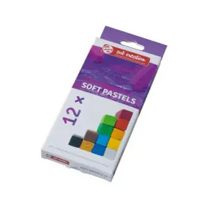 Garantía Incluida Caja pastel seco barra suave 12 colores Art Creation