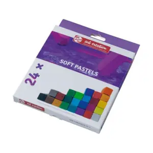 Caja pastel seco barra suave 24 colores Art Creation Marca Reconocida