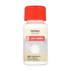 Novedad Tinta Textil Blanco Puro 1001, 50 ml. ArtCreation