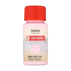 Lujoso Tinta Textil Rosa Pastel 3504, 50 ml. ArtCreation
