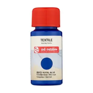 Auténtico Tinta Textil Azul Real 5013, 50 ml. ArtCreation