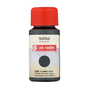 Tinta Textil Gris Tempestad 7505, 50 ml. ArtCreation Precio Económico