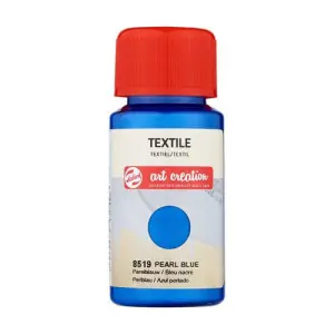 Disponible Ahora Tinta Textil Azul Perlado 8519, 50 ml. ArtCreation