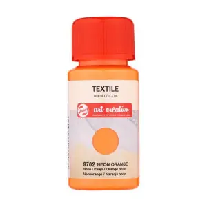 Tinta Textil Naranja Neón 8702, 50 ml. ArtCreation Oferta Especial