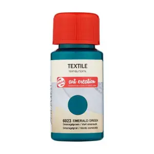 Certificado Tinta Textil Verde Esmeralda 6023, 50 ml. ArtCreation