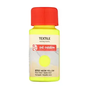 Tinta Textil Amarillo Neón 8701, 50 ml. ArtCreation Precio Rebajado