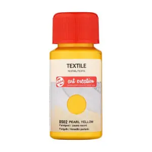 Envío Inmediato Tinta Textil Amarillo Perlado 8502, 50 ml. ArtCreation